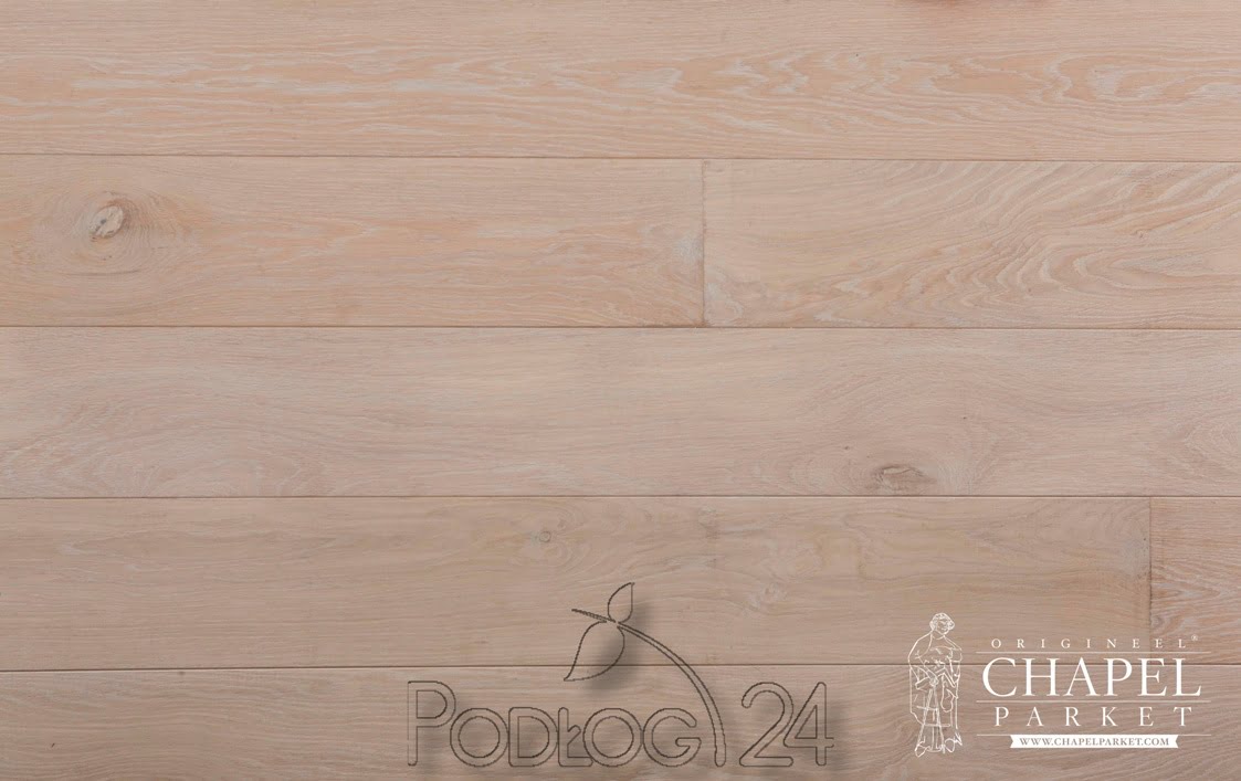 CHAPEL PARKET wapnowany biały