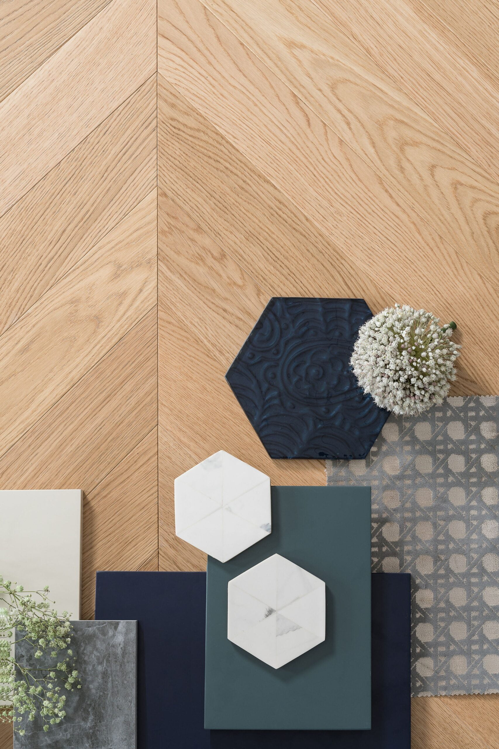 Jodełka francuska dąb Clear Oak 10x90x610mm