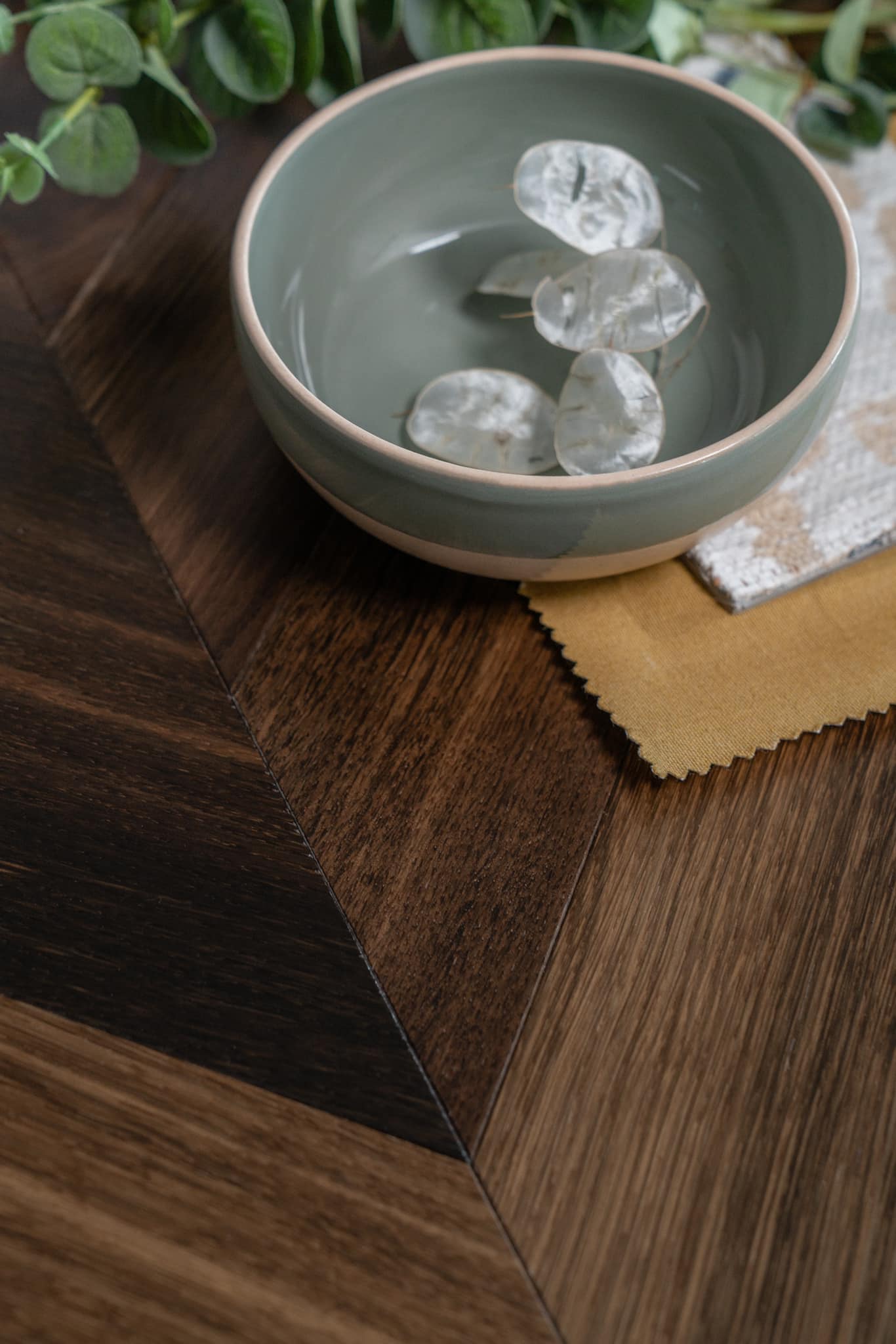 Jodełka francuska dąb Smoked Onyx 10x90x610mm