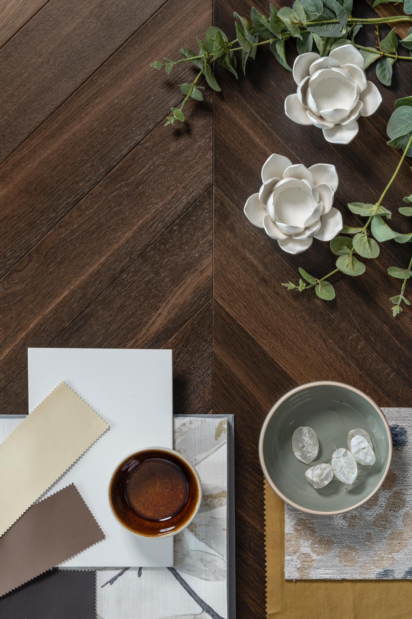 Jodełka francuska dąb Smoked Onyx 10x90x610mm